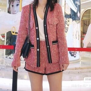 Maje Blazer and shorts set